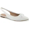 Esprit Petria Slingback Flat In White