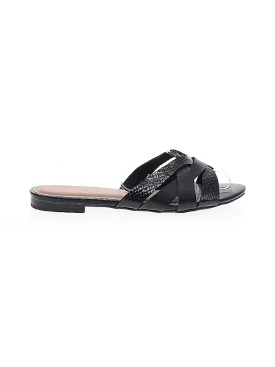 Pre-owned Esprit Sandals In Black