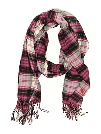Pre-owned Esprit Scarf In Burgundy