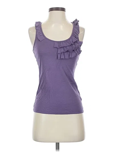 Pre-owned Esprit Sleeveless Top Purple Sweetheart Neckline Tops