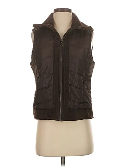 Pre-owned Esprit Vest In Brown