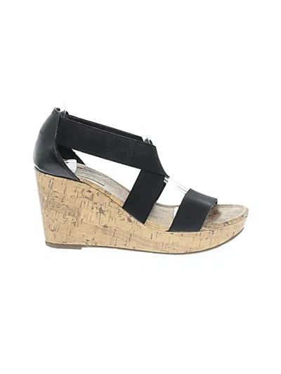 Pre-owned Esprit Wedges In Black