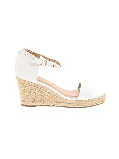 Pre-owned Esprit Wedges In White