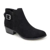 Esprit Womens Toodaloo Block Heel Booties In Black