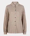Esqualo Blouse Graphic Roots Sj In Print In Multi
