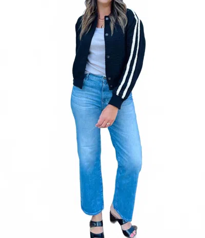 Esqualo Bomber Jacket In Black