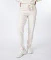 Esqualo Capri Trouser Jogger In Ivory In Beige