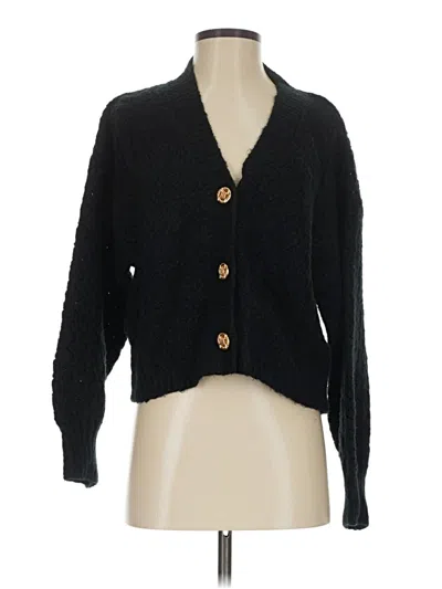 Pre-owned Esqualo Cardigan Sweater In Black