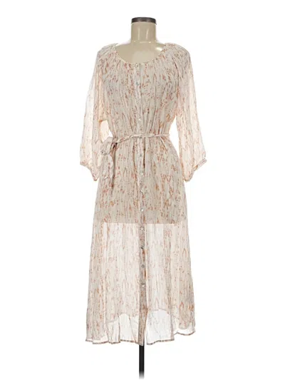 Esqualo Casual Dress In Neutral