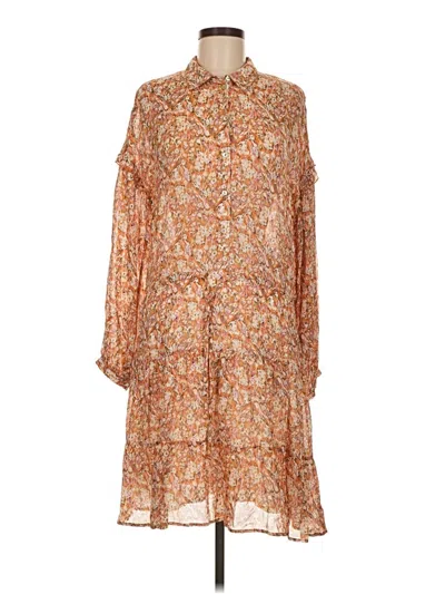 Esqualo Casual Dress In Orange