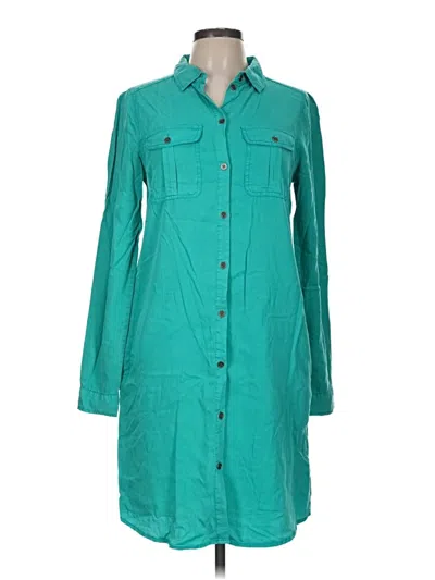 Pre-owned Esqualo Casual Dress In Teal