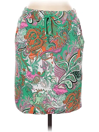 Pre-owned Esqualo Casual Skirt In Green