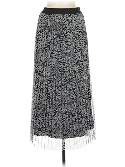 Pre-owned Esqualo Casual Skirt In Silver