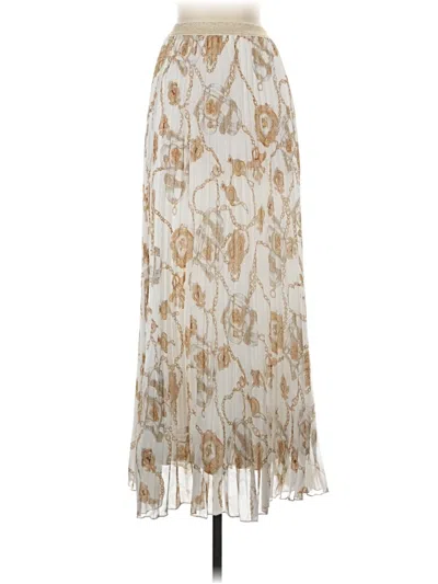 Pre-owned Esqualo Casual Skirt In White