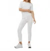 Esqualo Chino Stretch Trousers In Off White In White