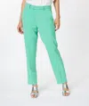 Esqualo City Stretch Chino Pants In Jade Green In Multi