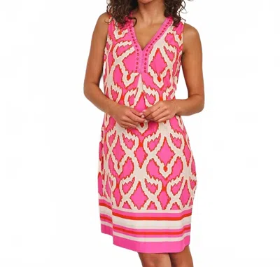 Esqualo Danna Dress In Beads Disco Spark In White