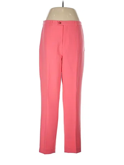 Pre-owned Esqualo Dress Pants In Pink