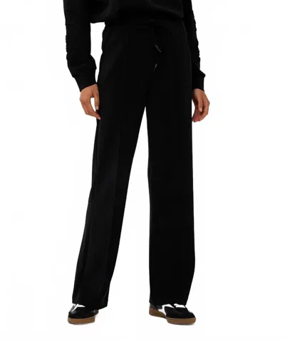 Esqualo Flair Modal Trousers In Black