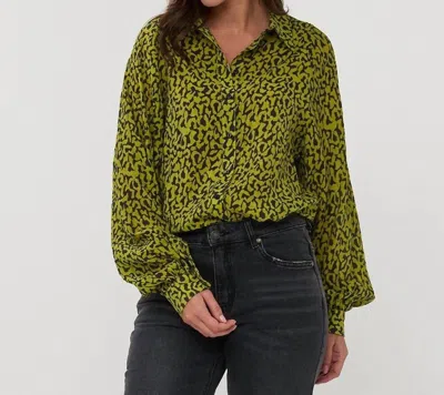 Esqualo Little City Blouse In Print In Multi