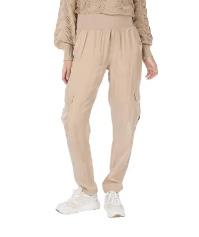 Esqualo Looking Ahead Pant In Dark Sand In Multi