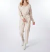 Esqualo Lurex Sweater In Biscuit In Multi