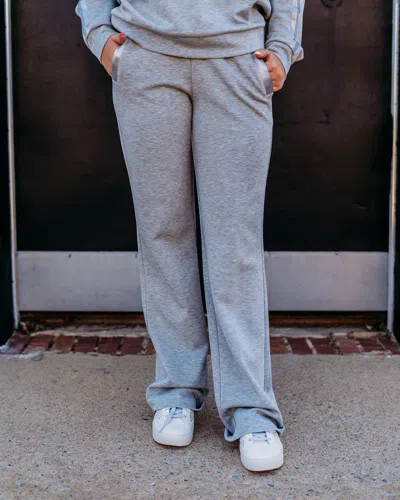 Esqualo Modal Athletic Pants In Light Grey In Blue