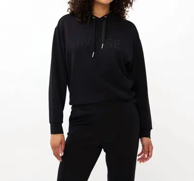 Esqualo Modal Sweater Hoodie In Black