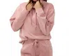 Esqualo Modal Turtleneck Sweater In Chalk Pink In Pink