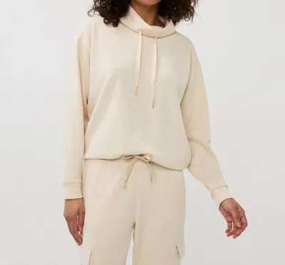 Esqualo Modal Turtleneck Sweater In Ivory