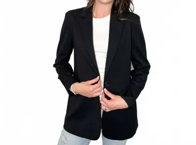 Esqualo Oversized Blazer In Black