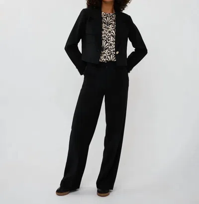 Esqualo Short City Blazer In Black