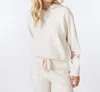 ESQUALO SWEATER KNITTED HOODIE IN IVORY