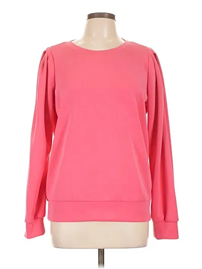 Pre-owned Esqualo Sweatshirt In Pink