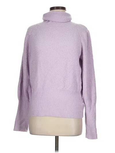 Pre-owned Esqualo Turtleneck Sweater In Purple