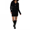 Esqualo V-neck Buttoned Cardigan In Black In Black