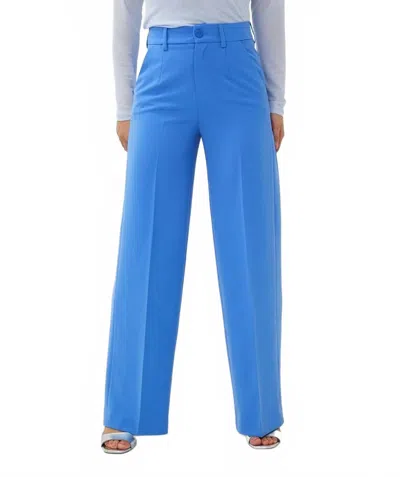 Esqualo Wera Wide Trousers In Blue