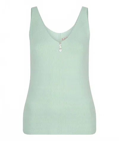 Esqualo Women's Chia Camisole In Pistachio In Green
