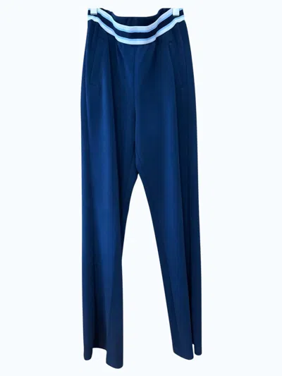 Esqualo Women's Trouser Pant In Navy In Blue