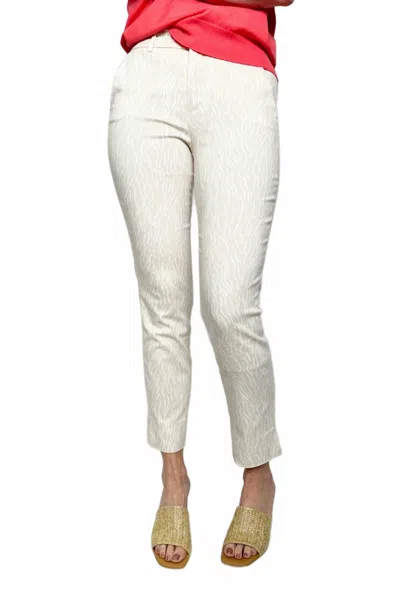 Esqualo Zebra Trousers In Cream