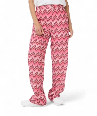 Esqualo Zigzag Trousers In Print In Multi