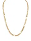 ESQUIRE MEN'S 14K GOLDPLATED STERLING SILVER FIGARO LINK CHAIN NECKLACE
