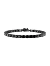 Esquire Black Spinel Tennis Bracelet In Black