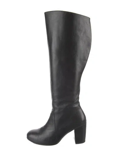 Pre-owned Esquivel Leather Boots In Black