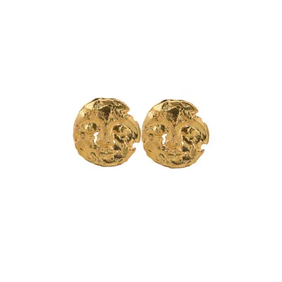 Esra Canikligil Women's Full Moon Earrings - Gold