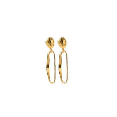 Esra Canikligil Women's Gold Bella Earrings
