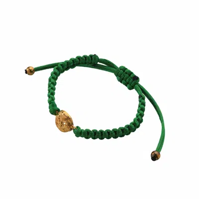 Esra Canikligil Women's Little Buddha Bracelet - Green