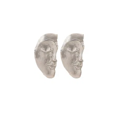 Esra Canikligil Women's Side By Side Earrings - Silver