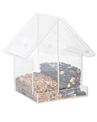 Esschert Design Usa Acrylic Combi Window Feeder House In Multi