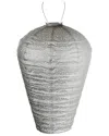 Esschert Design Usa Balloon Sashiko Lantern In Brown